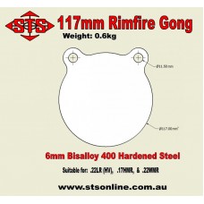 100 Metre 4.0 MOA (117mm) Rimfire Gong