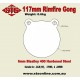 100 Metre 4.0 MOA (117mm) Rimfire Gong